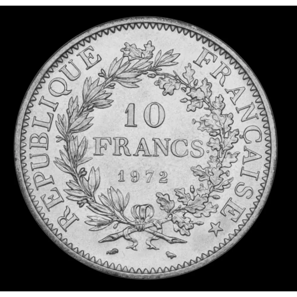 10 Francs Hercule argent