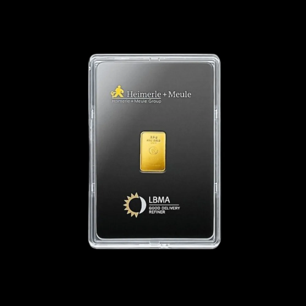 Lingot d'or 2,5 g