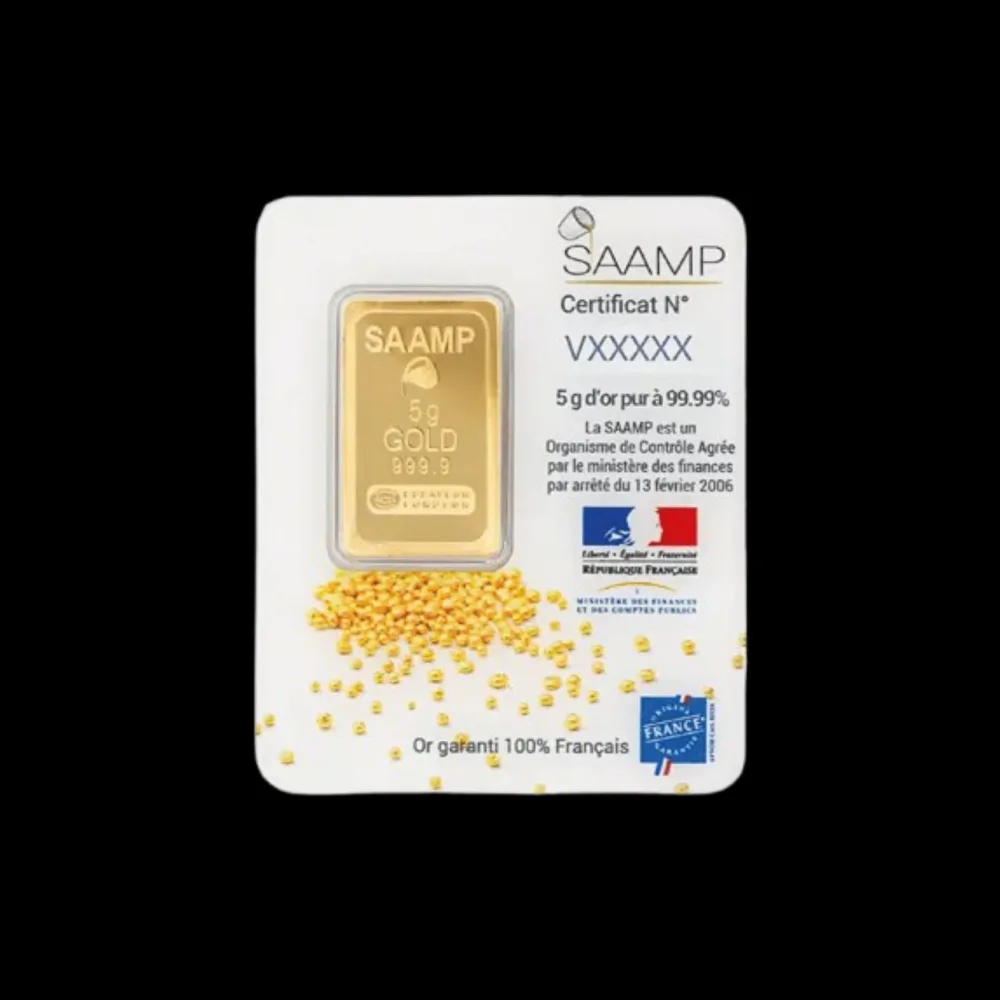 Lingot d'or 5 g